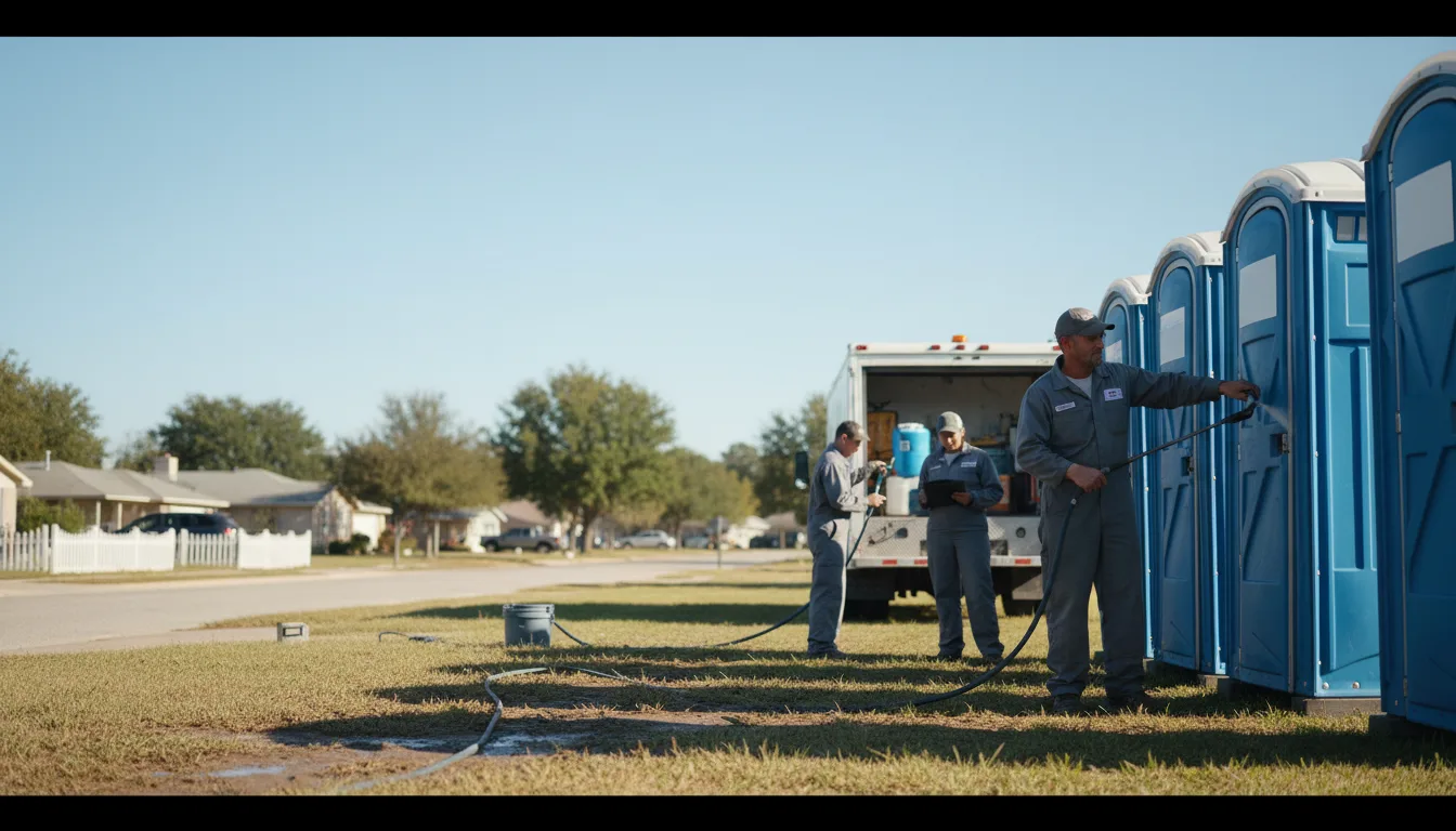 Long-Term Portable Toilet Rental in Warrenville, SC near me